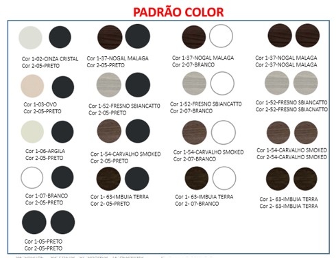 Armário Diretivo Abertura para Porta Lado Esquerdo 160 x 50 | Linha Prima Impact 40mm