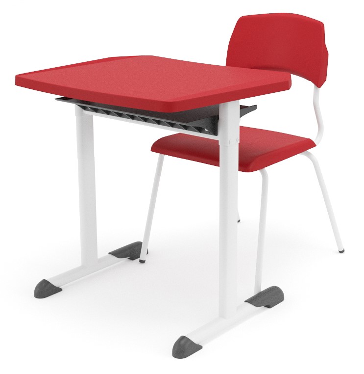 Conjunto Mesa e Cadeira Escolar Eloplax Infantil