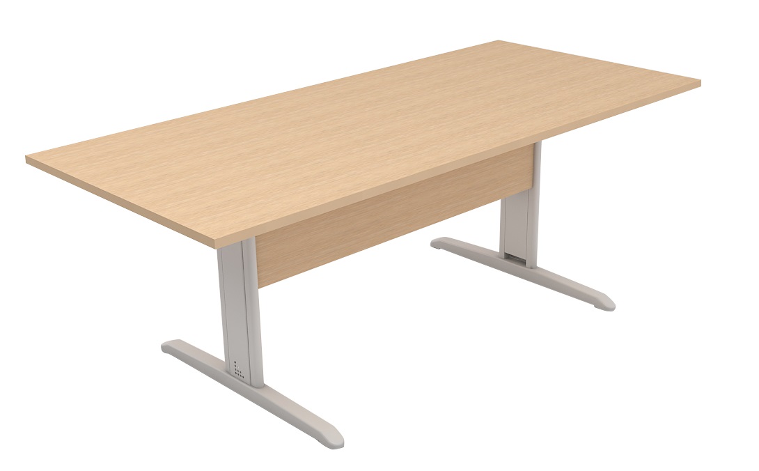 Mesa Reunião Escritório | Retangular 1800 X 900 - Romanzza Plus 25 Mm